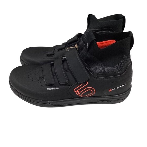 Adidas Mountain Bike Shoes Men 11 Black Five Ten Freerider Pro Mid VCS NEW - Picture 6 of 10